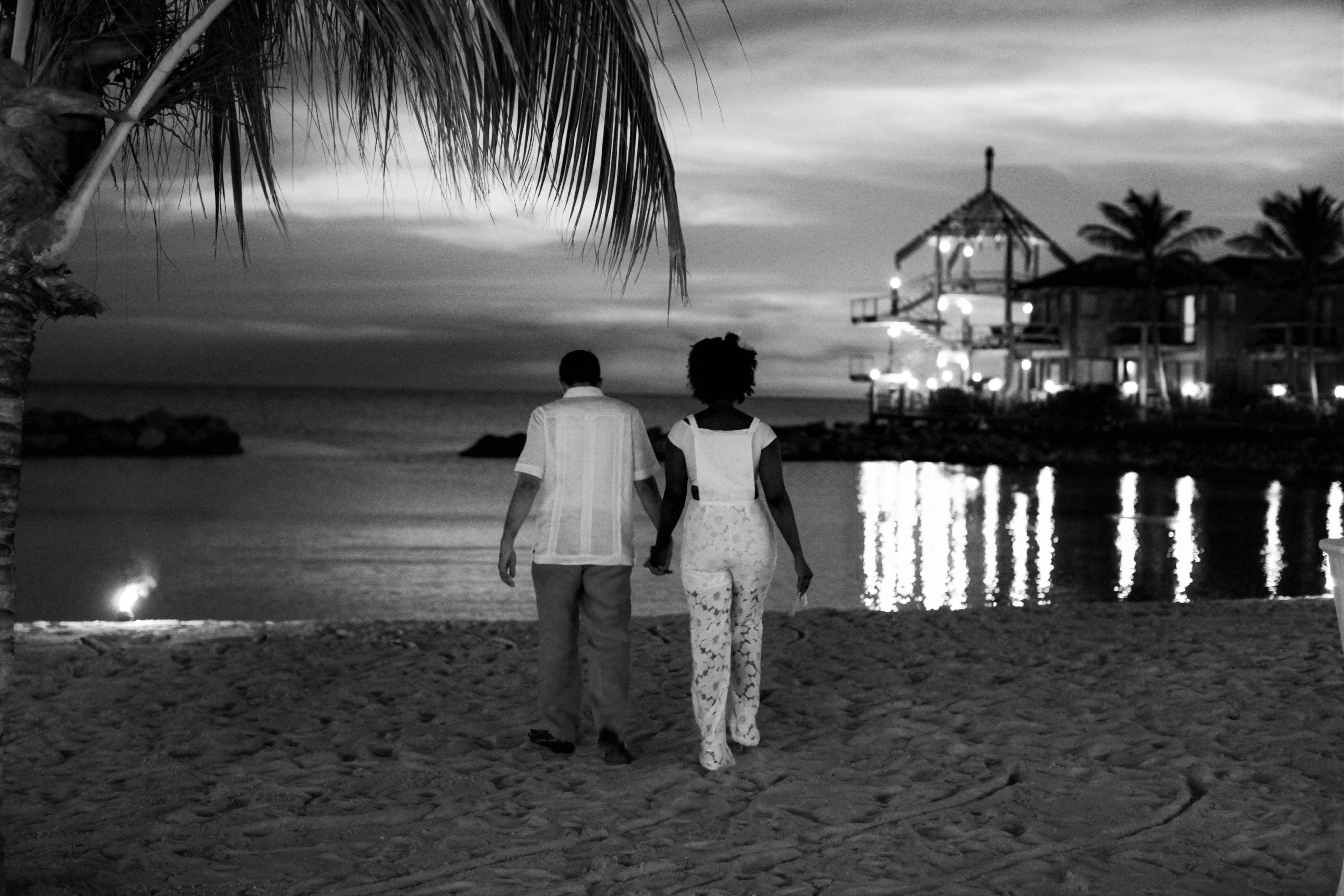 Bridal Bliss: Joy and Michael's Curacao Beach Wedding Was Super Cute

